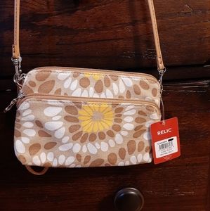 Relic small wristlet/crossbody bag